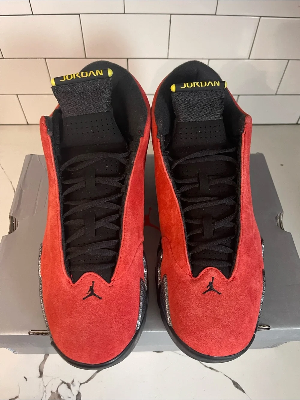 Men’s Retro 14 Ferrari Size 13.